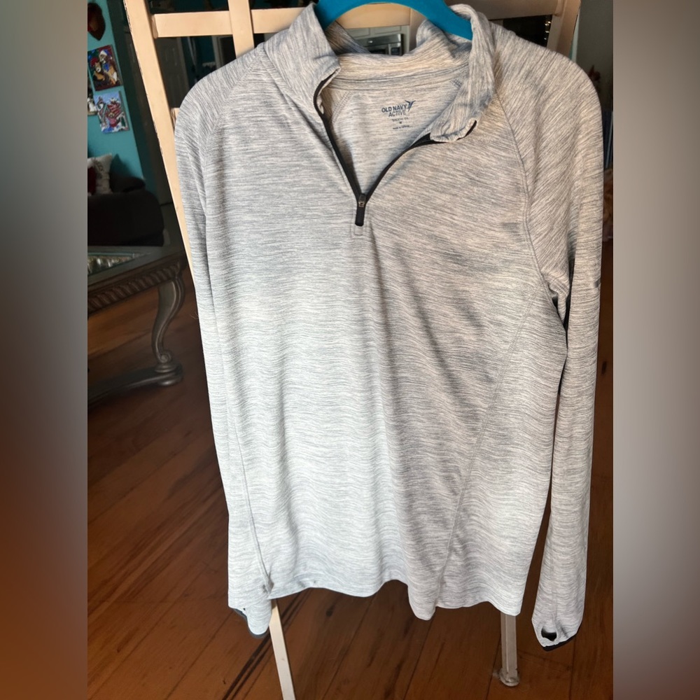 1/4 zipper long sleeve